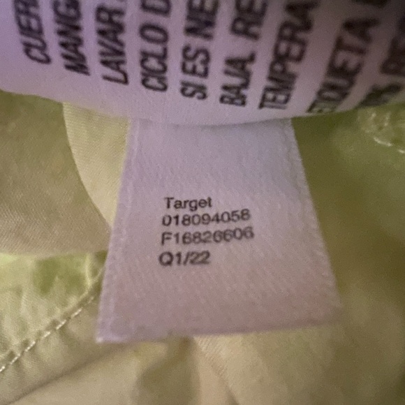 a new day Lime Green Puff Sleeve Knit Dress Knee Legnth w/ Pockets XL - Picture 7 of 8